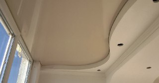 Натяжной потолок на балкон Донецк, цена 6312 руб.