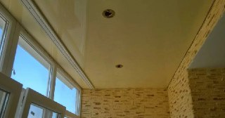 Натяжной потолок на балкон Донецк, цена 6312 руб.