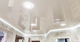 Натяжной ПВХ потолок Донецк, цена от 2147 руб.